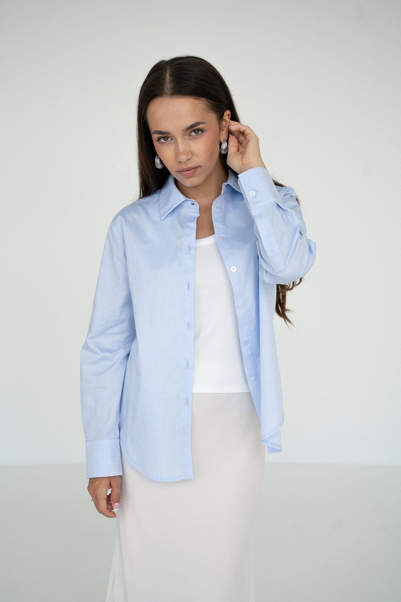 Koszula Lena Light Blue Petite