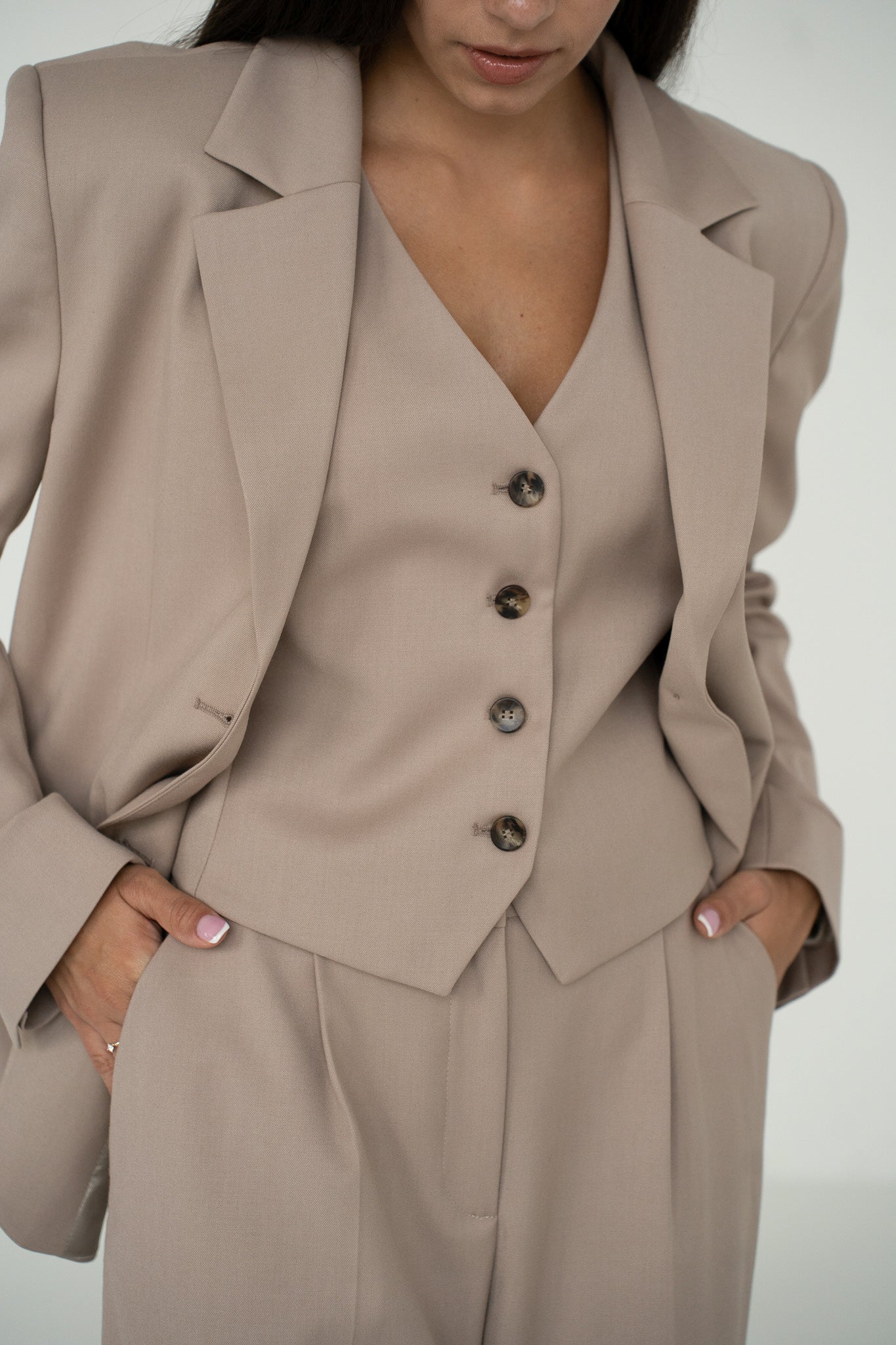 Kamizelka Silva Beige Petite