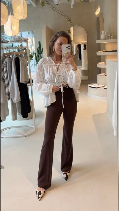 Spodnie Fati Brown Petite