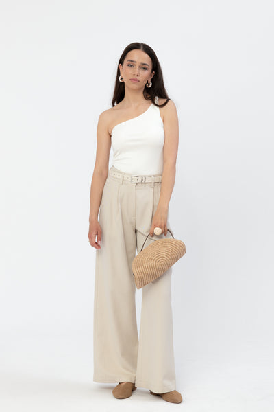 Top Marlo White Petite