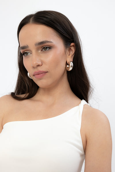Top Marlo White Petite