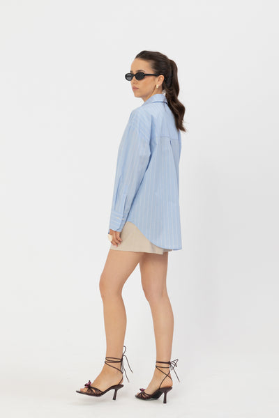 Koszula Menza Stripes Blue Petite