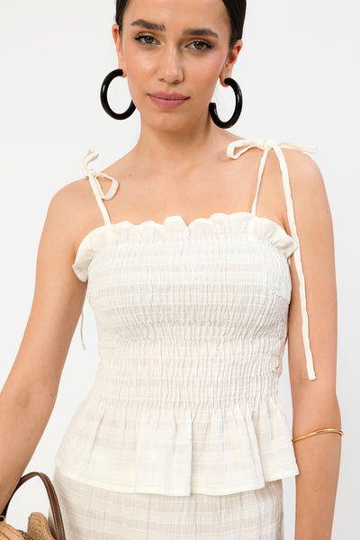 Top Fuerta Cream Petite