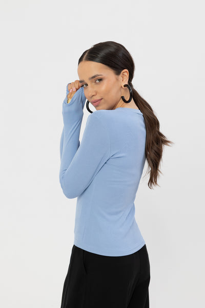 Longsleeve Selmo New Blue Petite