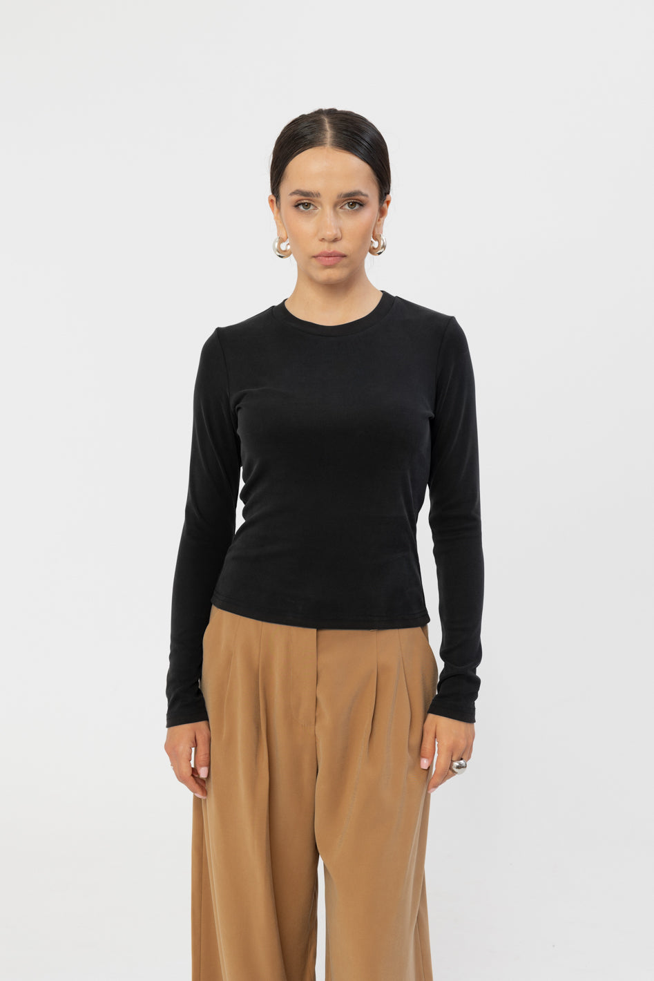 Longsleeve Selmo New Black Petite