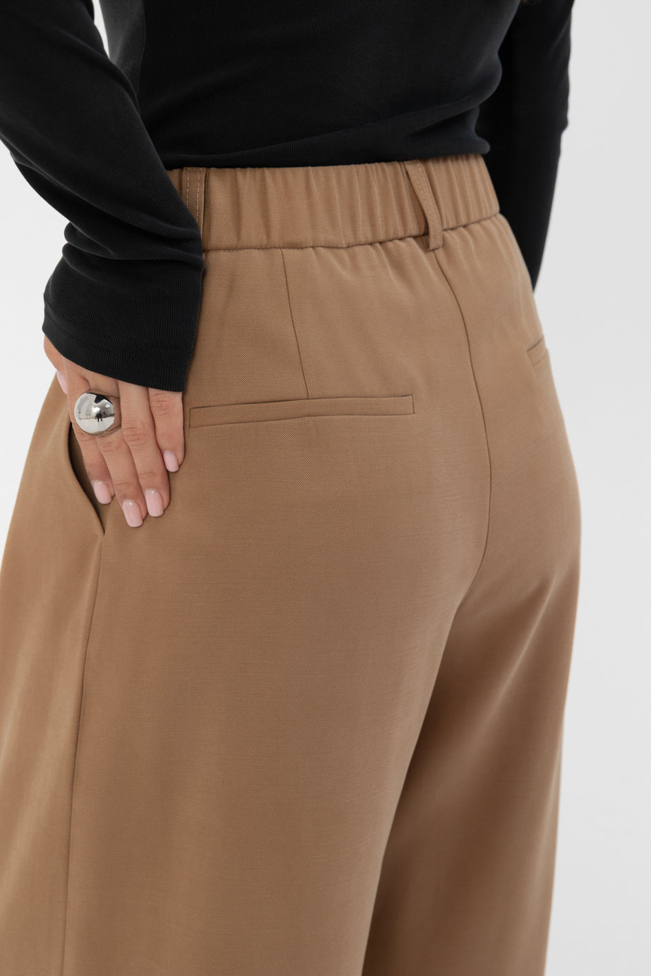 Spodnie Naver Vis Caramel Petite