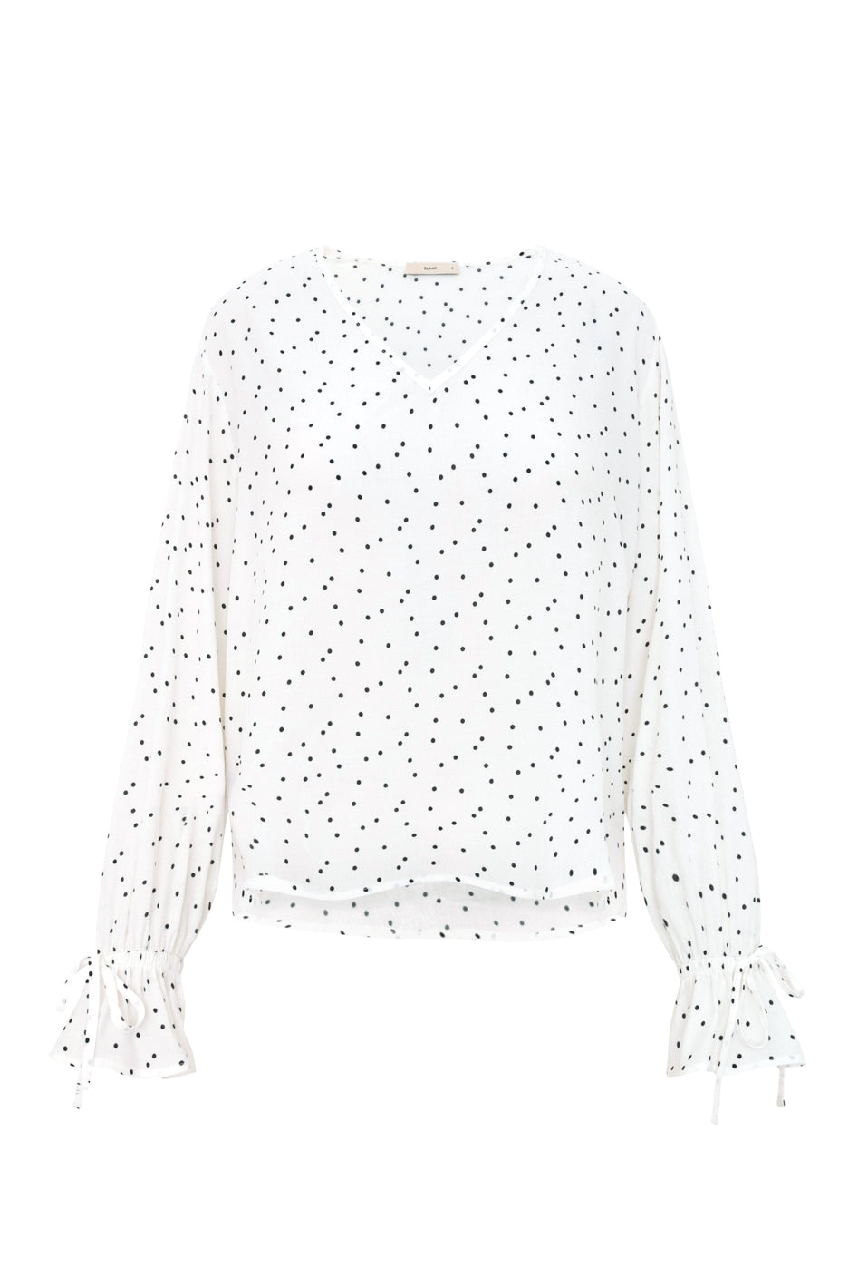 Bluzka Vernell White Dots Petite