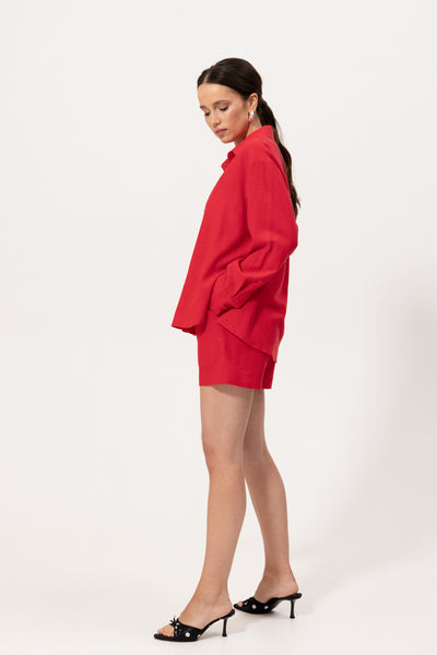 Koszula Isla Red Petite