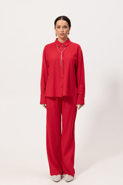Koszula Isla Red Petite