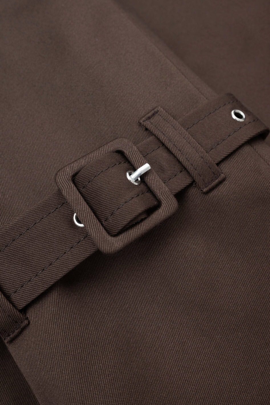 Krótki Trencz Hudson Brown Petite