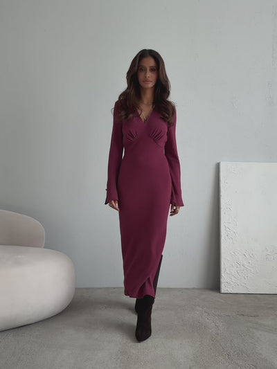 Sukienka Astra Bordo Petite
