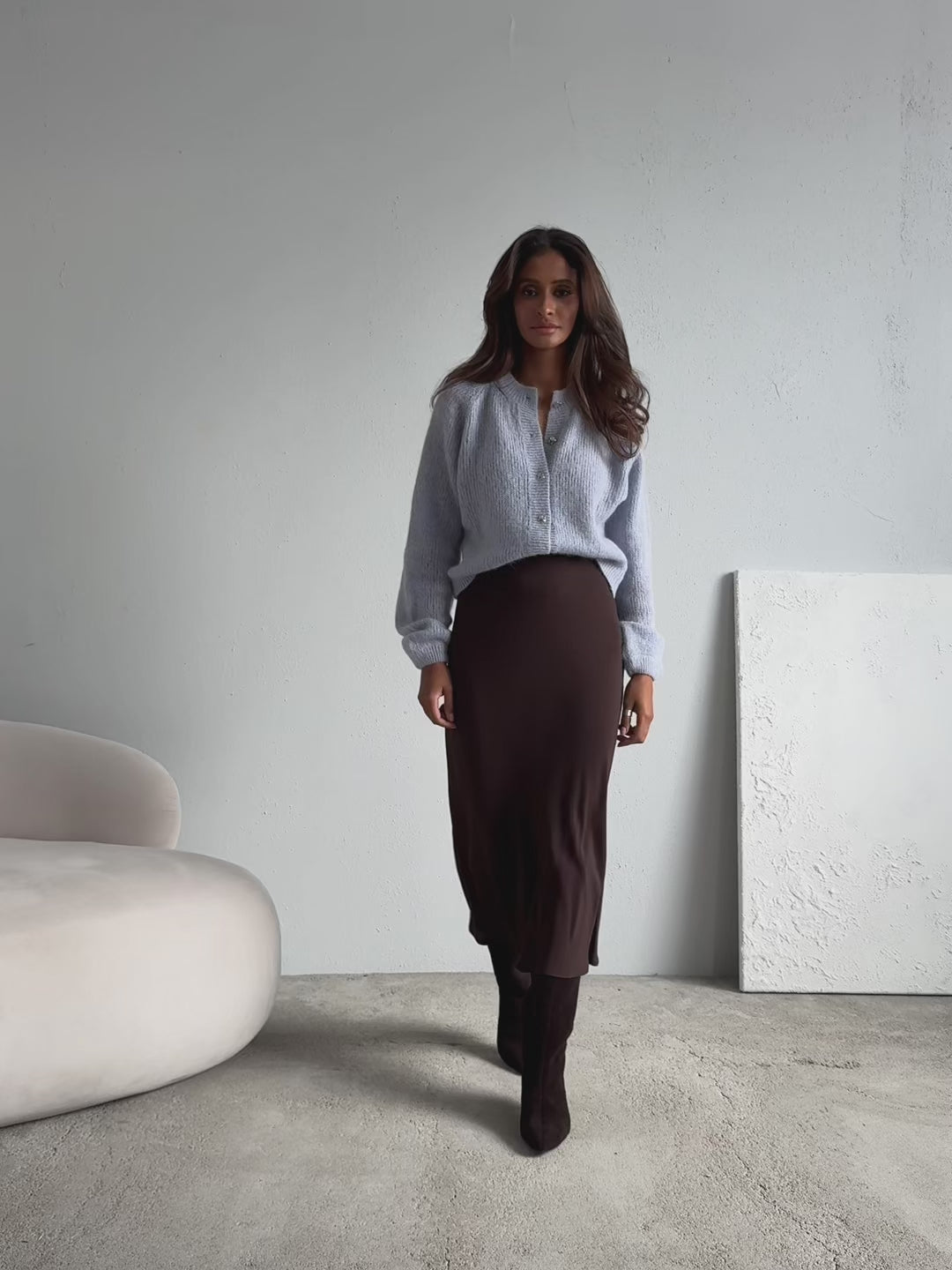 Spódnica Brina Brown Petite