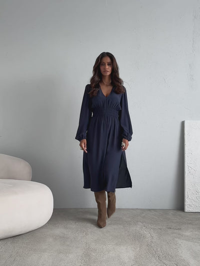 Sukienka Nerys Navy Petite