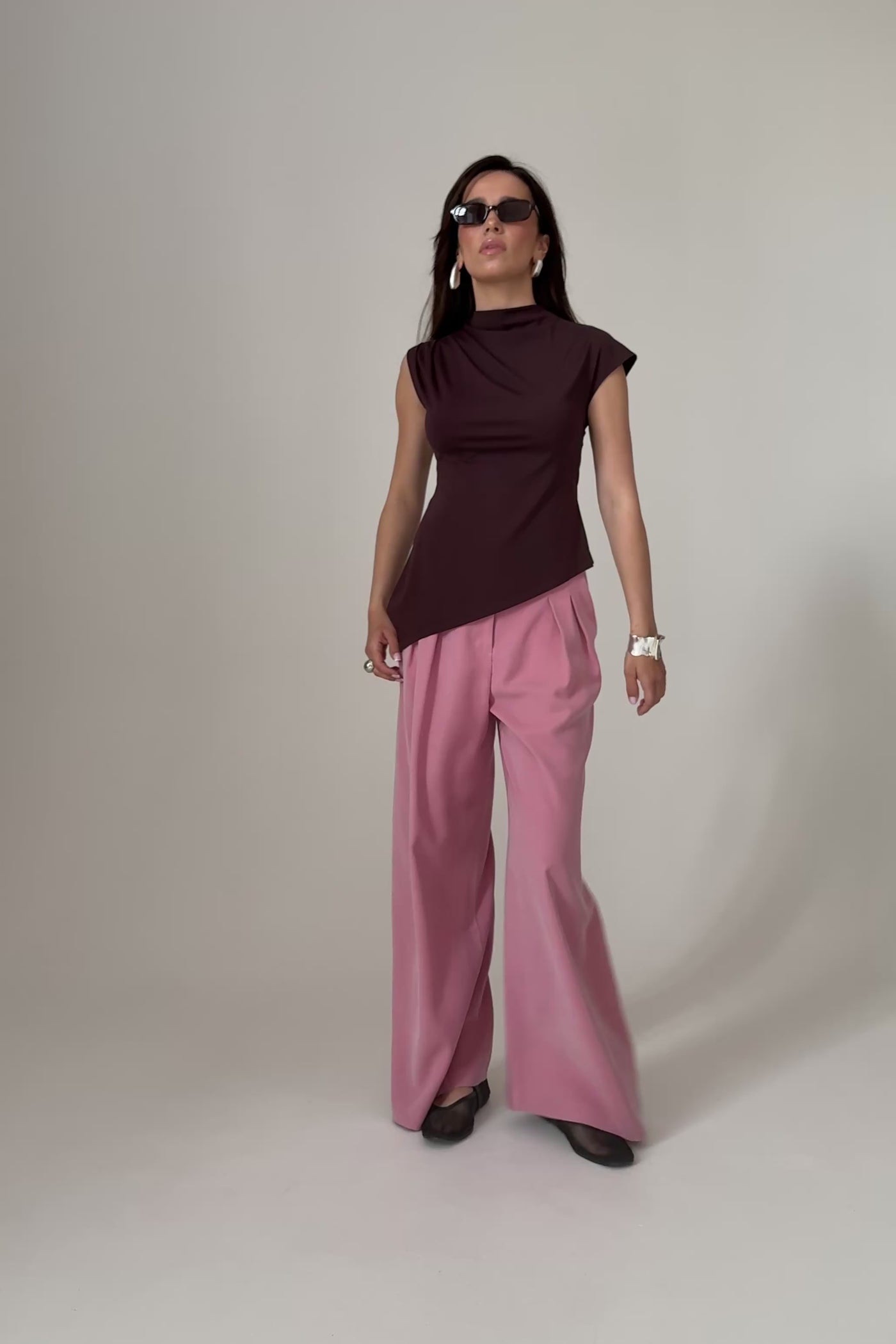 Bluzka Molie Brown Petite