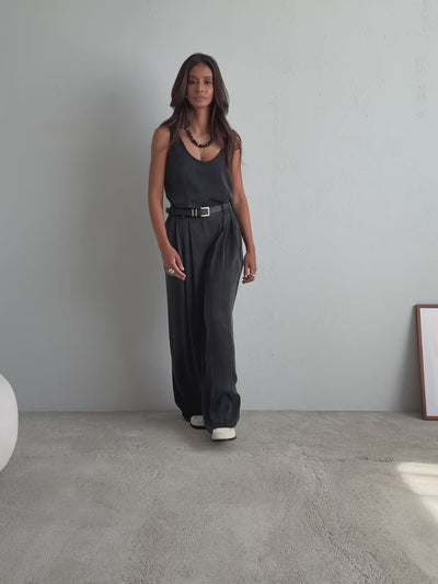 Top Belisa Black Petite
