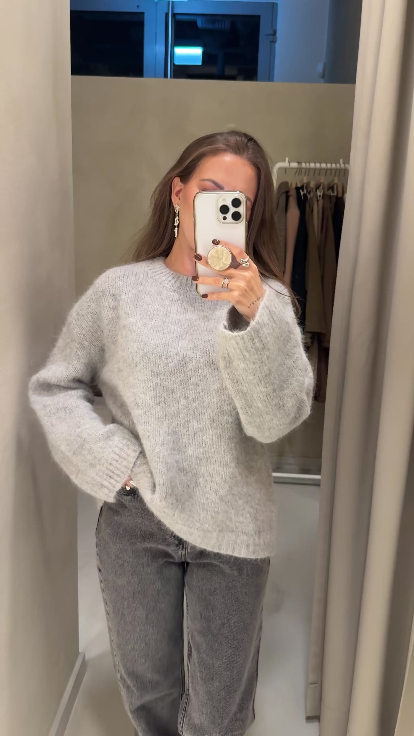 Sweter Ismo Light Grey Petite