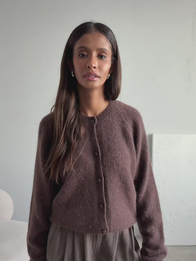 Kardigan Elara Brown Petite