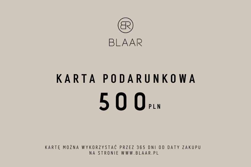 Karta podarunkowa 500 PLN